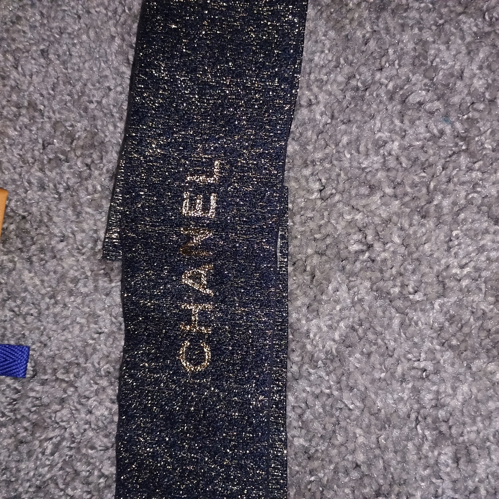 Chanel Glittering Blue and Gold